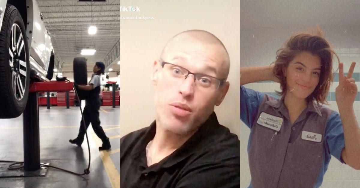 Female Mechanic Puts Male Coworker On Blast For Telling Her She 'Doesn't Belong Here' In Viral TikTok