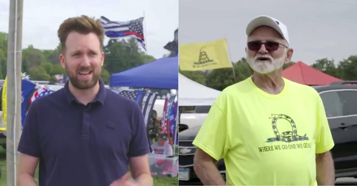 'The Daily Show' Finds A Deluded QAnon Believer Who's Convinced Trump's Secretly Still President