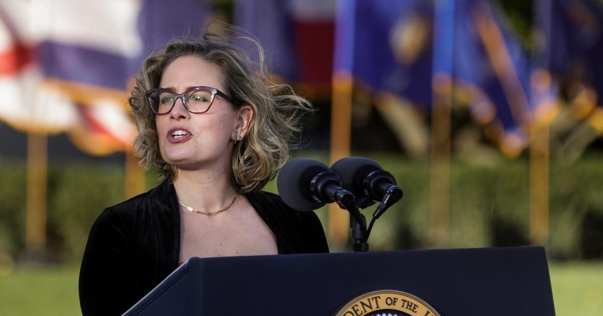 Kyrsten Sinema Gets Blunt Reminder After Patting Herself On The Back For Infrastructure Bill