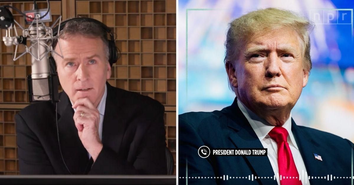 Trump Mocked For Hanging Up On NPR Interview After Being Pressed On 2020 Election Lies