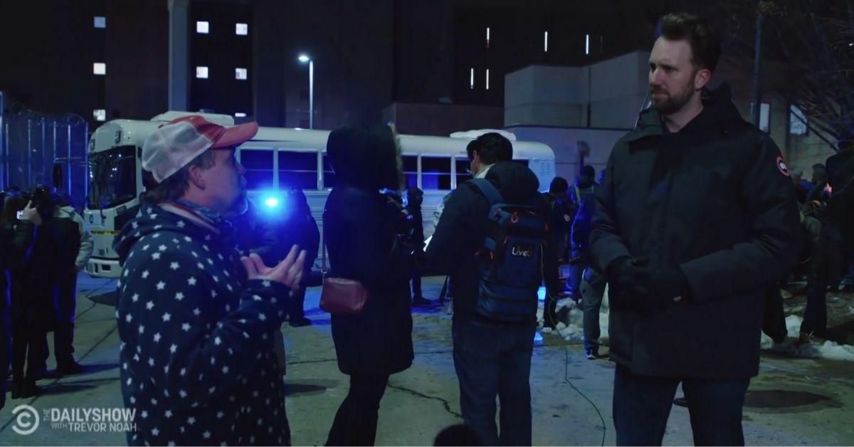 Jan. 6 Vigil Attendee Tells 'Daily Show' Reporter He Feels Like He 'Just Got Out Of A Cult'—Then Things Go South