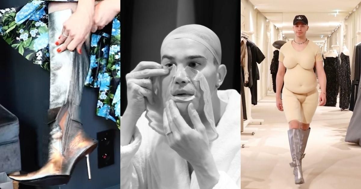 Drag Queen Attends Paris Fashion Show As Mrs. Doubtfire—And The Resemblance Is Uncanny