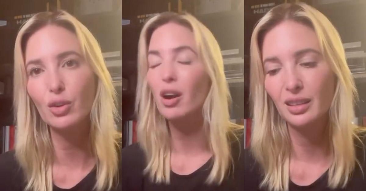 Ivanka Dragged After Congratulating Herself For Delivering Meals To Ukrainians In Instagram Video