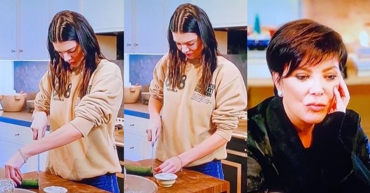 Kendall Jenner Says What We're All Thinking After Clip Of Her Struggling To Cut A Cucumber Goes Viral