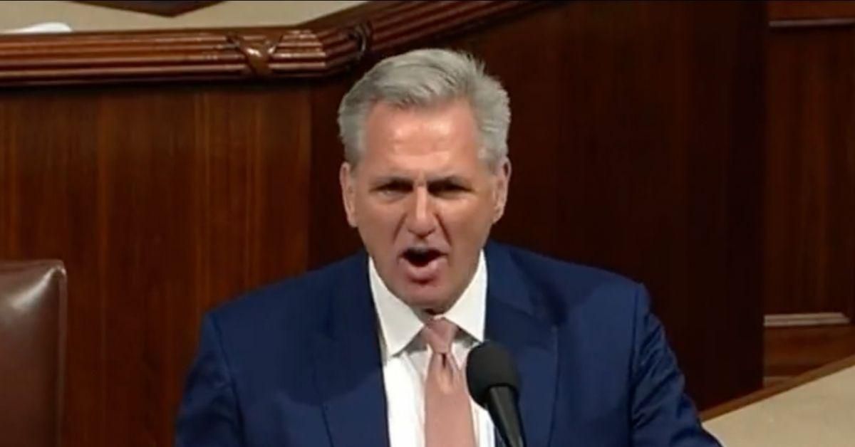 McCarthy Rages In Mind-Numbing Floor Speech Over House Staffers Getting Peloton Memberships