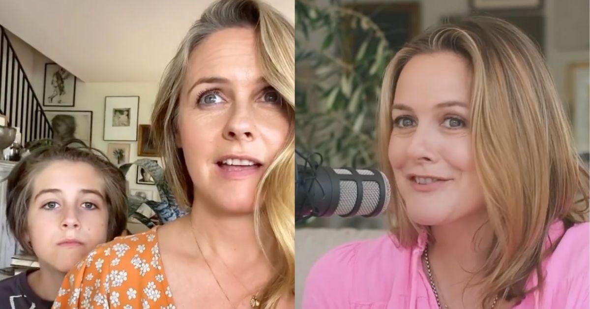 Alicia Silverstone Says She's 'Following Nature' By Still Sleeping With Eleven-Year-Old Son
