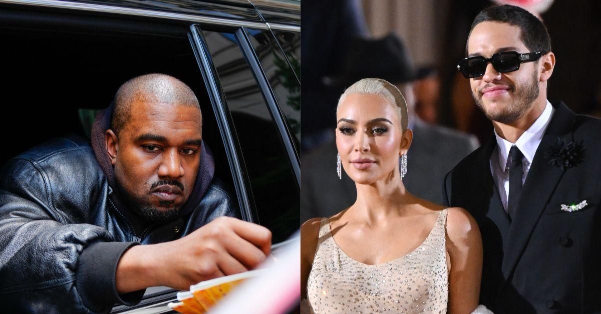 Ye Mocks Pete And Kim's Breakup By Posting Morbid Fake Headline—And Here We Go Again