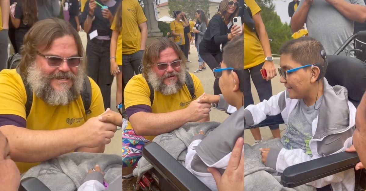 Jack Black Leaves Fans In Tears By Singing Young 'School Of Rock' Fan His Favorite Song