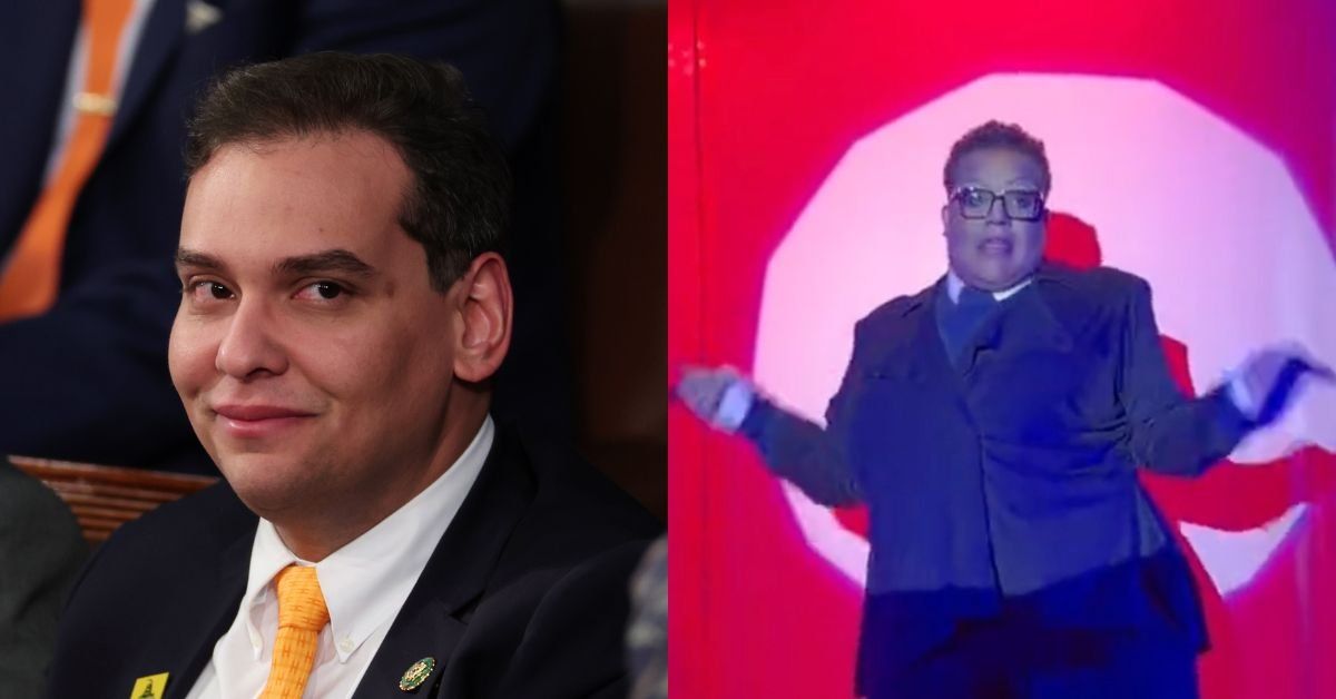 Drag Queen's Showstopping Performance As George Santos Has The Internet In Stitches