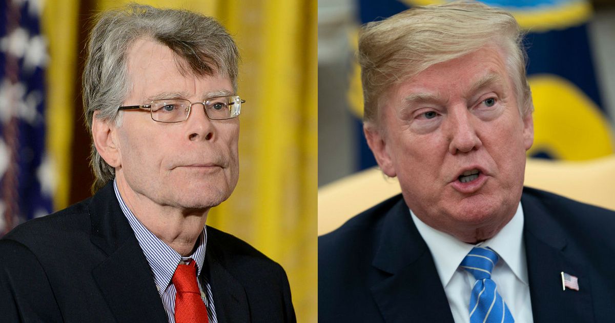 Stephen King Has A Fiery Warning For Brits Ahead Of Trump's U.K. Visit 🔥