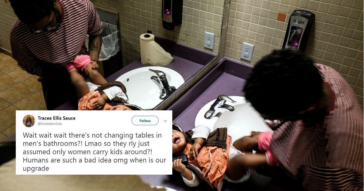 Dad Becomes The Face Of A Movement To Get Changing Tables In Men's Restrooms After Viral Instagram Post