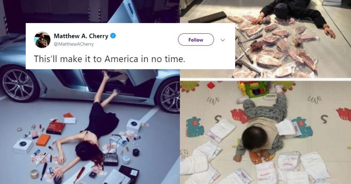 A Bizarre 'Falling Stars' Challenge Has Become Popular With Chinese Millennials Who Want To Flaunt Their Wealth