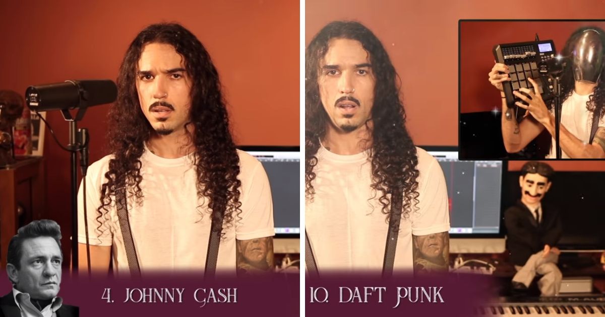 Singer Imitates 42 Completely Different Musical Acts In Impressive Rendition Of 'Bohemian Rhapsody' 😮