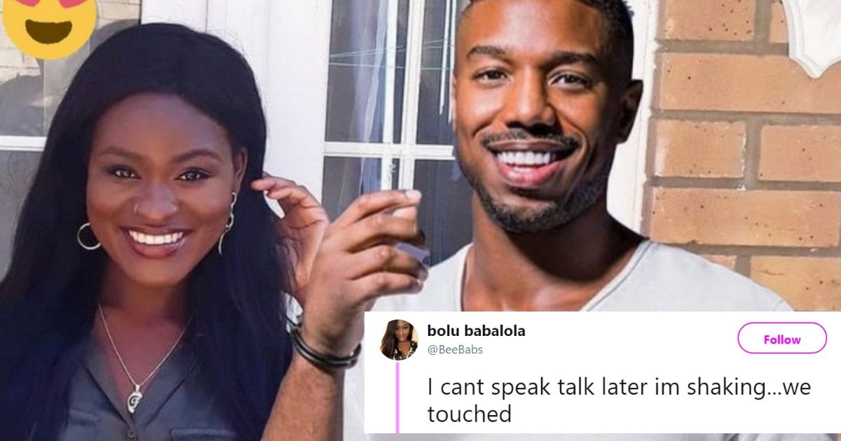 Woman's Photoshopped Pic Of Her With Michael B. Jordan Helps Her Score An Actual Picture With Him IRL 😂