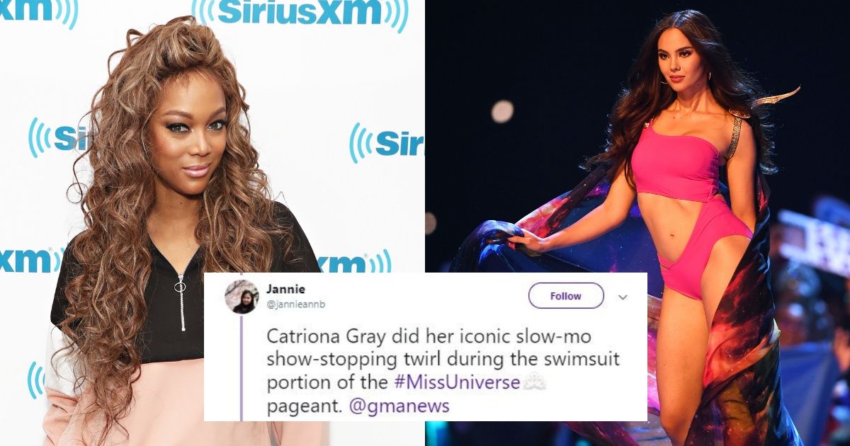 Tyra Banks Was Absolutely Loving Miss Universe 2018 Winner Catriona Gray's Fierce 'Lava Walk' 🔥