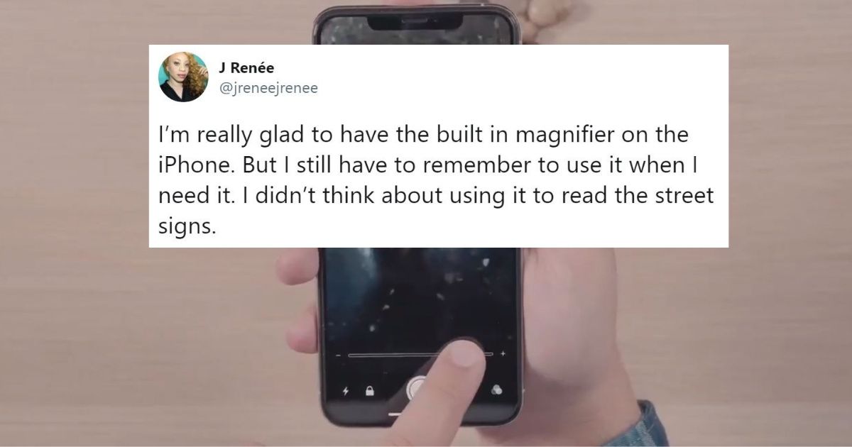 Stop Straining Your Eyes—The iPhone Has A Magnifier Tool That's Hiding In The Menu 🔎