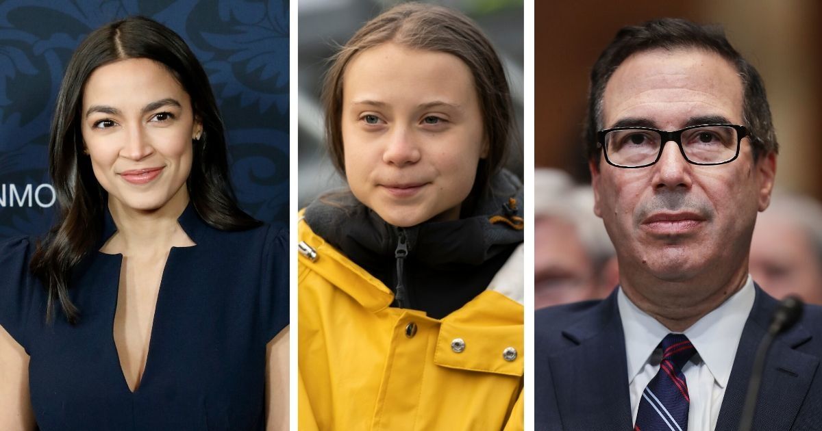 AOC Defends Greta Thunberg After U.S. Treasury Secretary Steve Mnuchin Takes A Swipe At Her