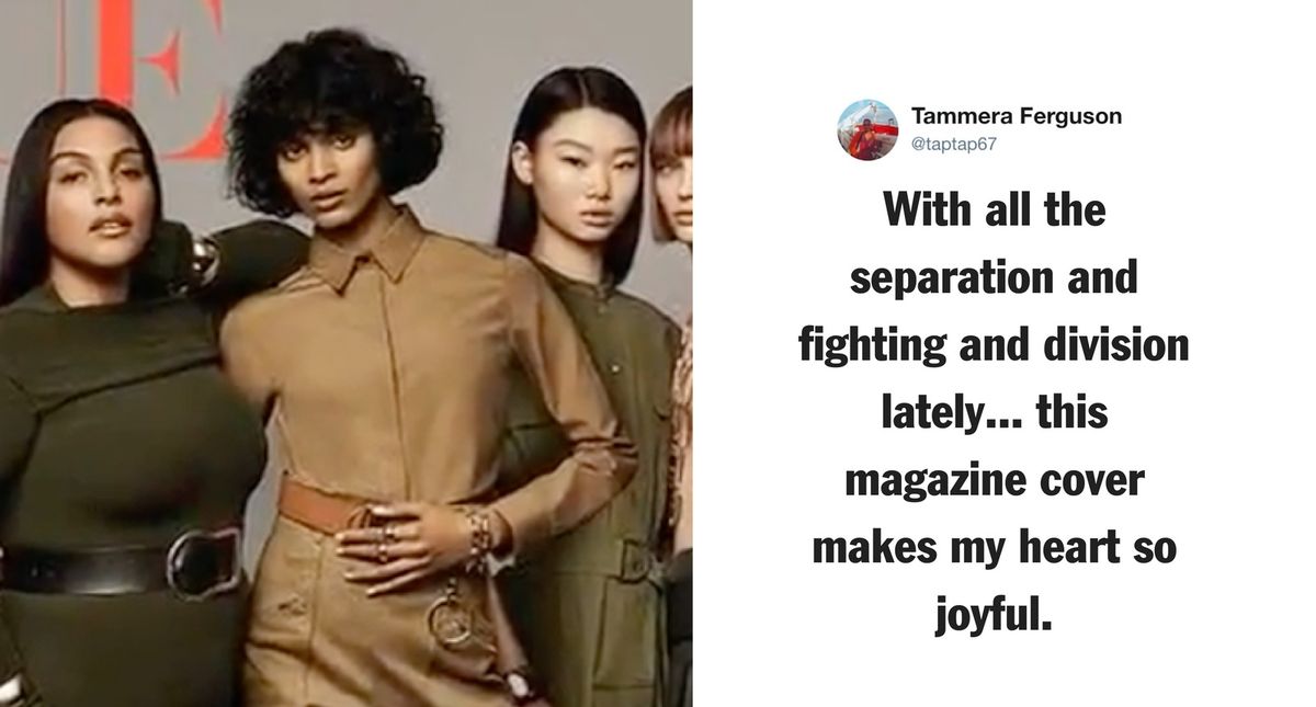 New British Vogue Magazine Cover Is Lauded for Embracing Diversity