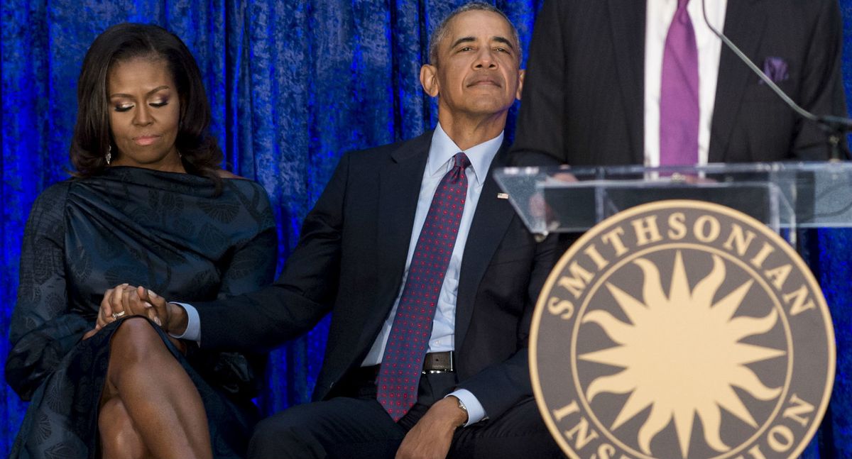 The Obamas' Official Portraits Were Unveiled Today