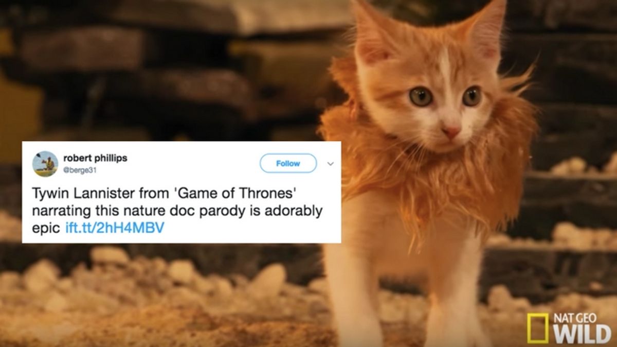 WATCH: GoT's Charles Dance Narrates Nature Doc Parody