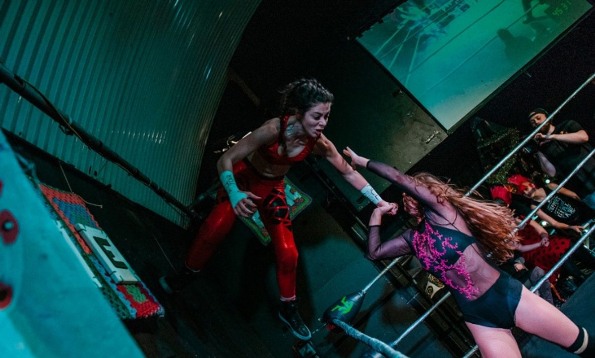 Mother-Of-Two Driven To The Brink Of Suicide By Mental Breakdown Turns To Women's Pro-Wrestling