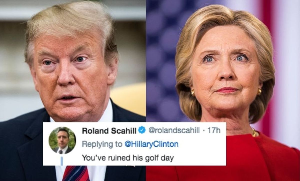 Hillary Clinton Had The Ultimate Comeback After Trump's Racist Comments About Democratic Congresswomen