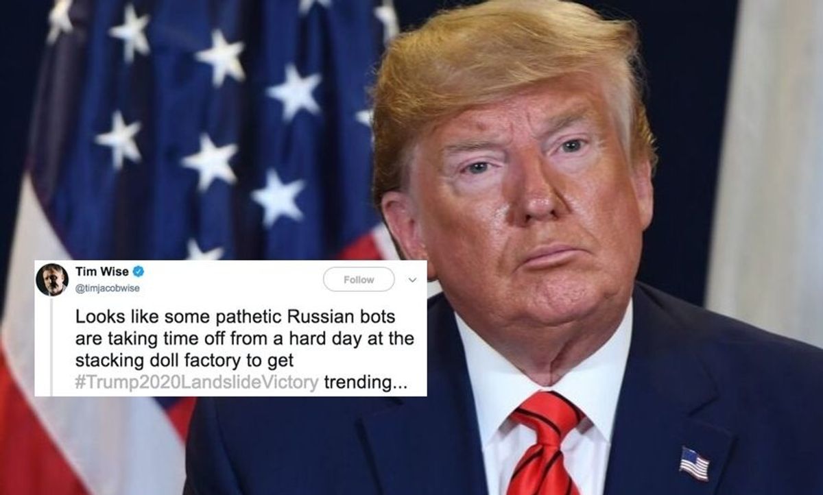 'Trump 2020 Landslide Victory' Somehow Trended The Same Day Impeachment Investigations Were Announced