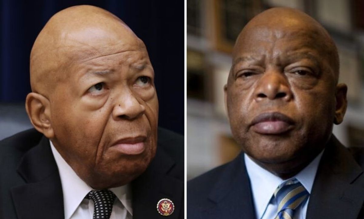 CBS News Apologizes After Mixing Up Late Rep. Elijah Cummings And Congressman John Lewis During Evening Broadcast