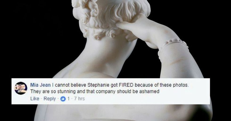 PHOTOS: Woman Says She Was Fired After Nude Photo Shoot