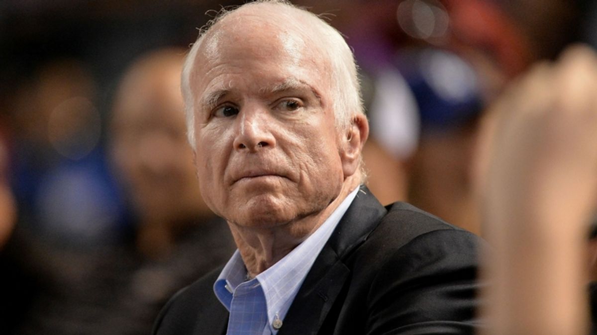 WATCH: John McCain Criticizes Trump's 'Bone Spur' Deferment