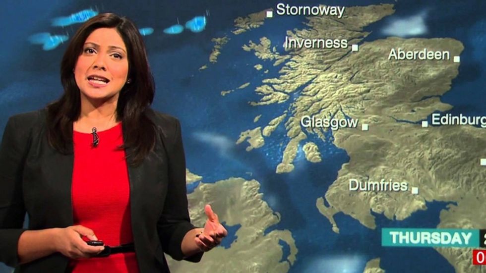 WATCH: Weather Reporter Kawser Quamer Can't Stop Laughing Live on Air
