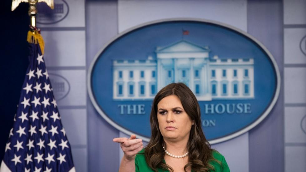 WATCH: Sarah Huckabee Sanders Says Trump Harassment Accusers are Lying