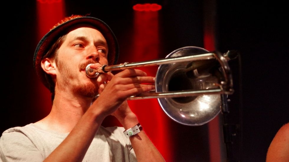 Man Texts Wife Unknowing Invoking Voice Recognition Playing Trombone