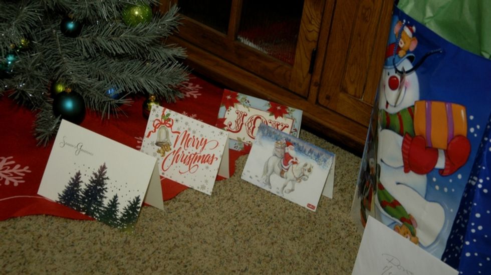 PHOTO: Single 'Emily' Tweets Funny Twist on Family Christmas Cards