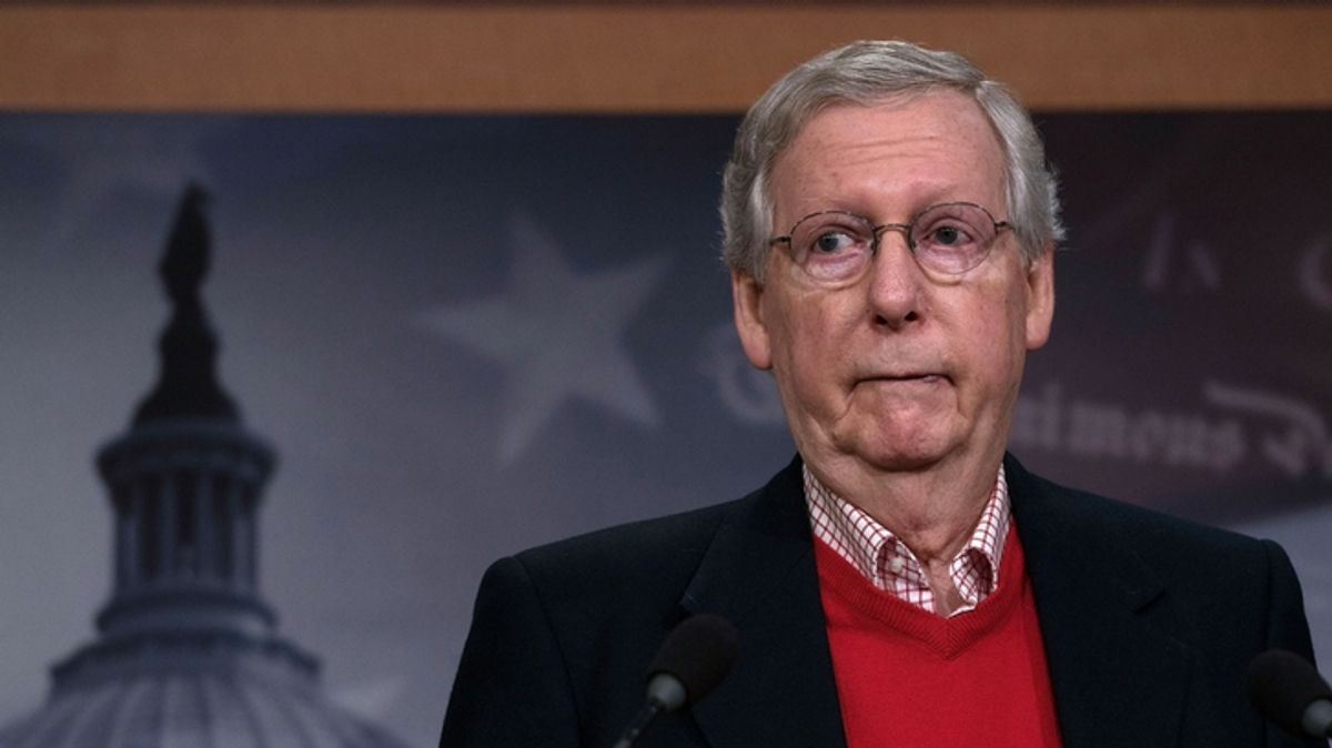 Mitch McConnell Slams Steve Bannon During News Conference