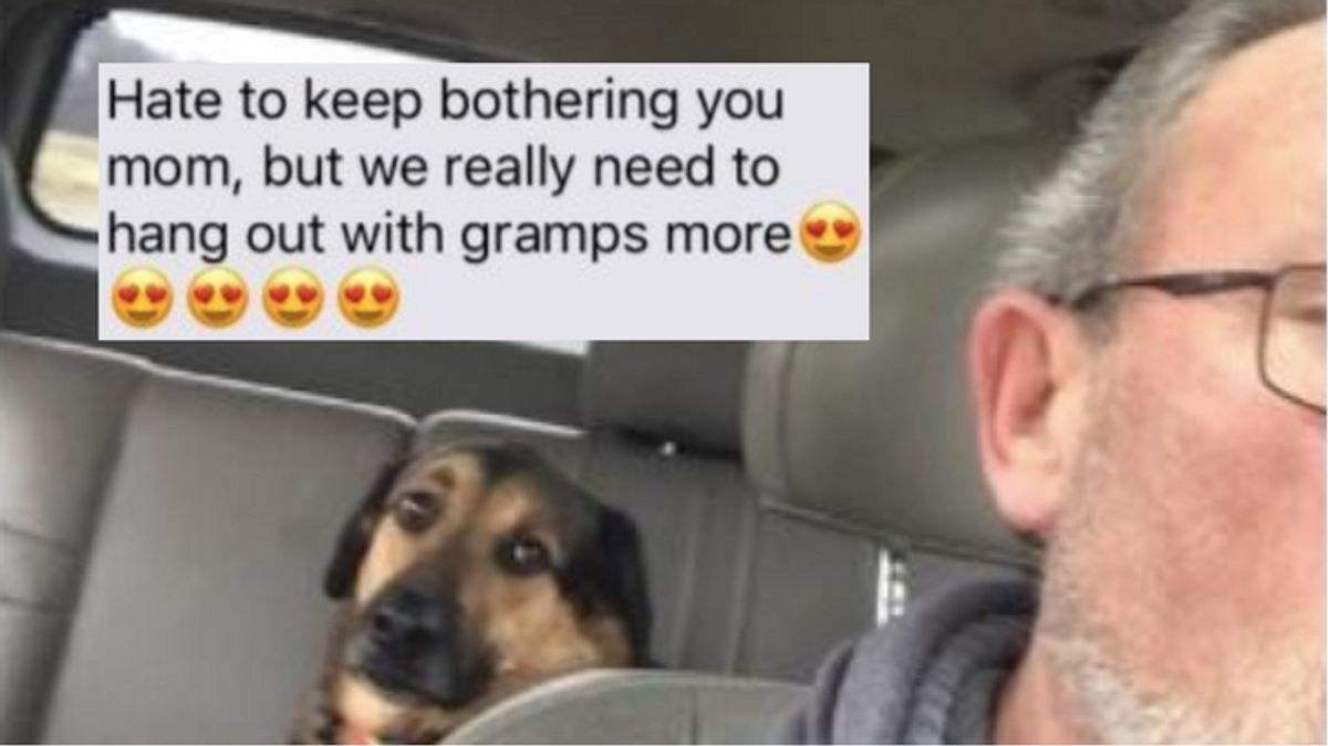 PHOTOS: Woman's Dog-Sitting Dad Sends Doting Texts