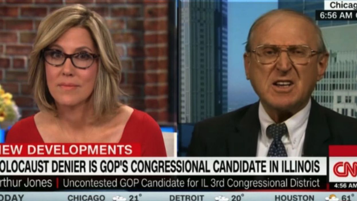 CNN Host Challenges Nazi Holocaust-Denying Republican Candidate on Live TV