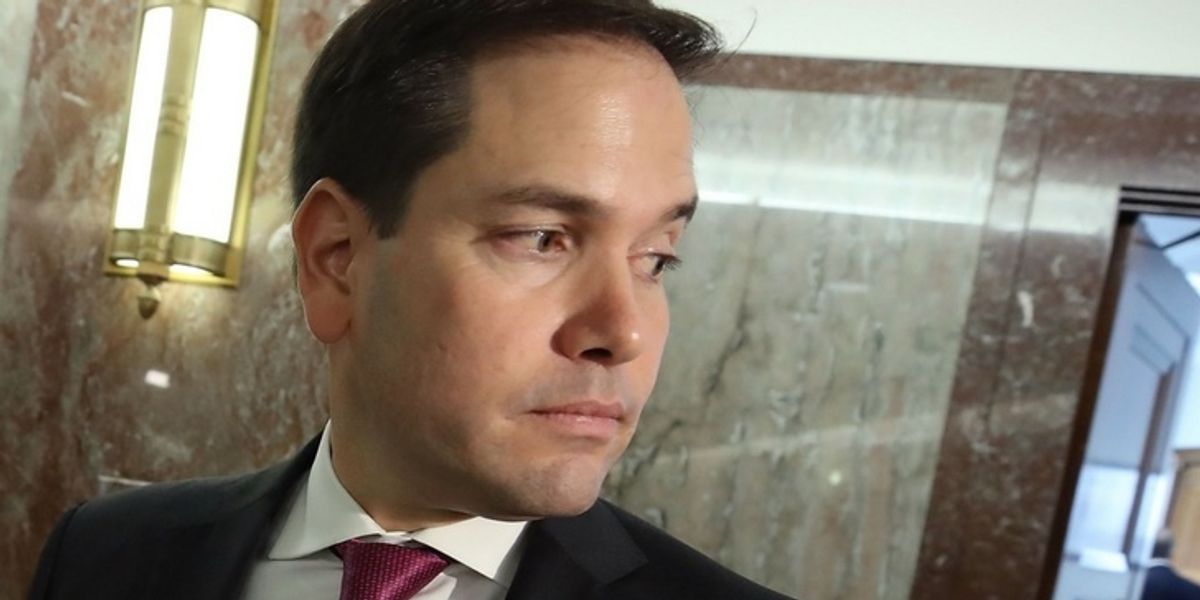 Marco Rubeo PHOTO: 3 Billboards Takes Cue From Film to Troll Marco Rubio - Comic Sands