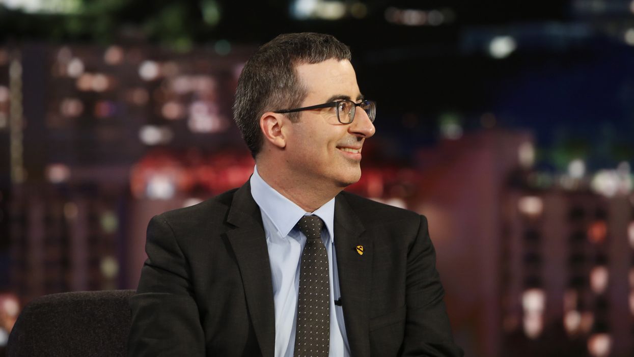 John Oliver Returns to 'Last Week Tonight' & Shreds 'Thoughts & Prayers' After School Shooting