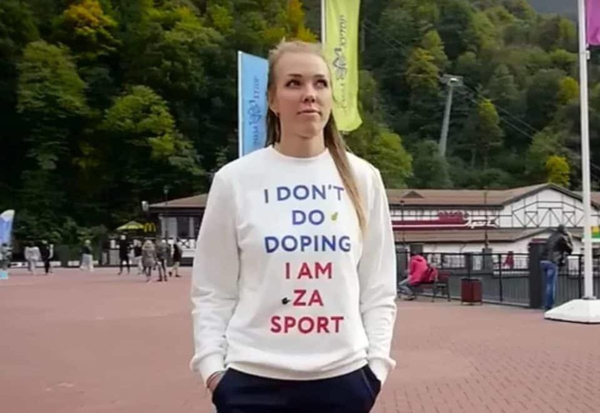Olympic Bobsledder Nadezhda Sergeeva Tested Positive for Doping After Wearing 'I Don't Do Doping' Shirt