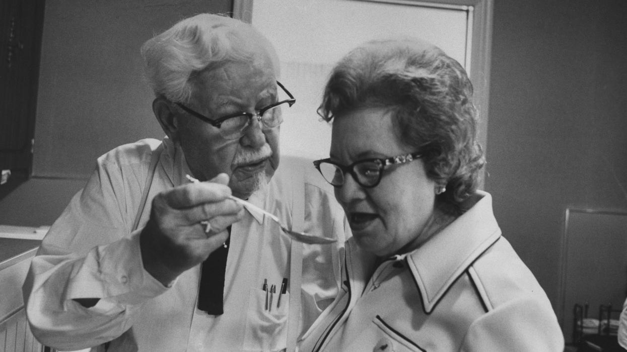 KFC Just Introduced The Colonel's Wife, Claudia, & Responses Are Very Mixed