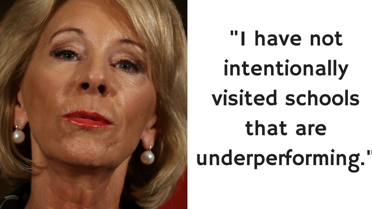 Betsy DeVos Was a Hot Mess When it Came to Anything School-Related During '60 Minutes' Interview