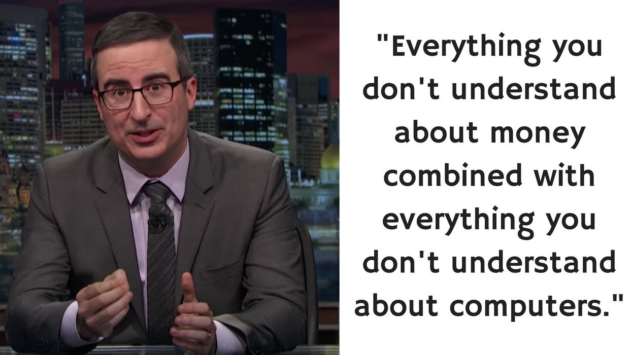 John Oliver Breaks Down the Dangers of Cryptocurrencies in Must-See Clip