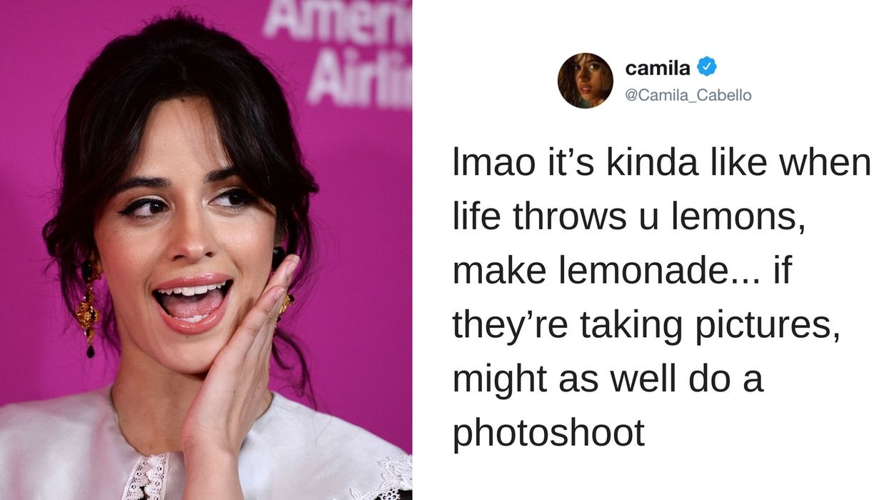 Singer Camila Cabello Turns Security Check Into Photo Shoot Opportunity