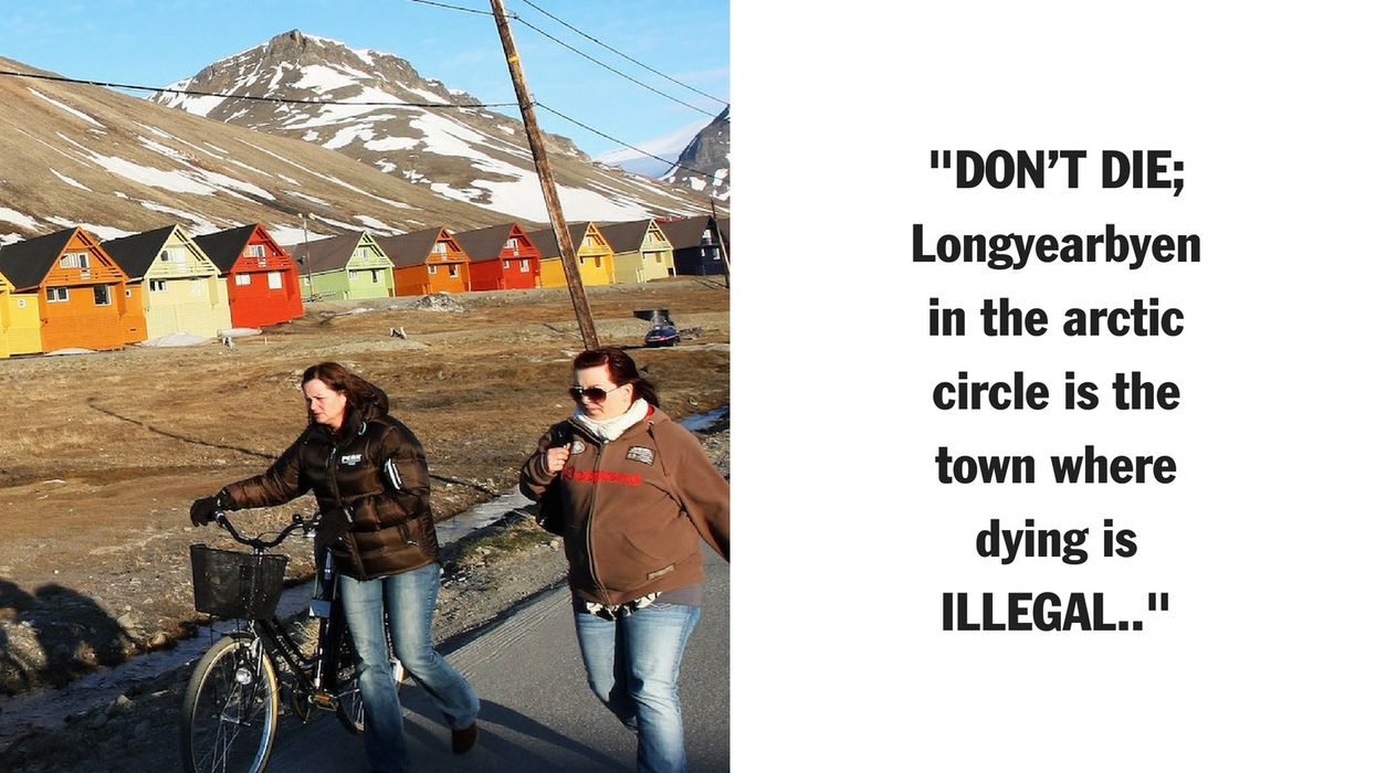 Dying in Longyearbyen Norway Is Illegal Because Bodies Can't Decompose in the Arctic Town
