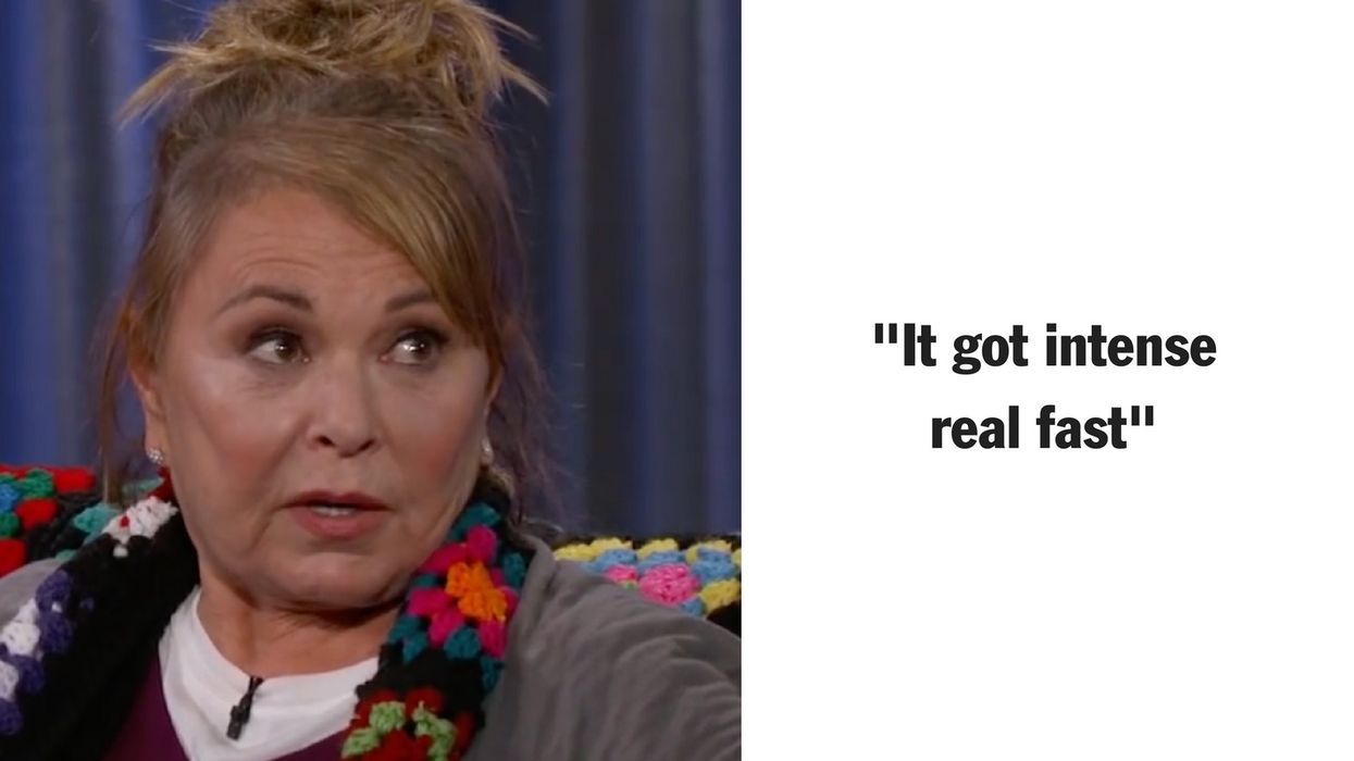 Roseanne Barr Tells Jimmy Kimmel: 'Would You Rather Have Pence? Then Zip Your F—In' Lip!'