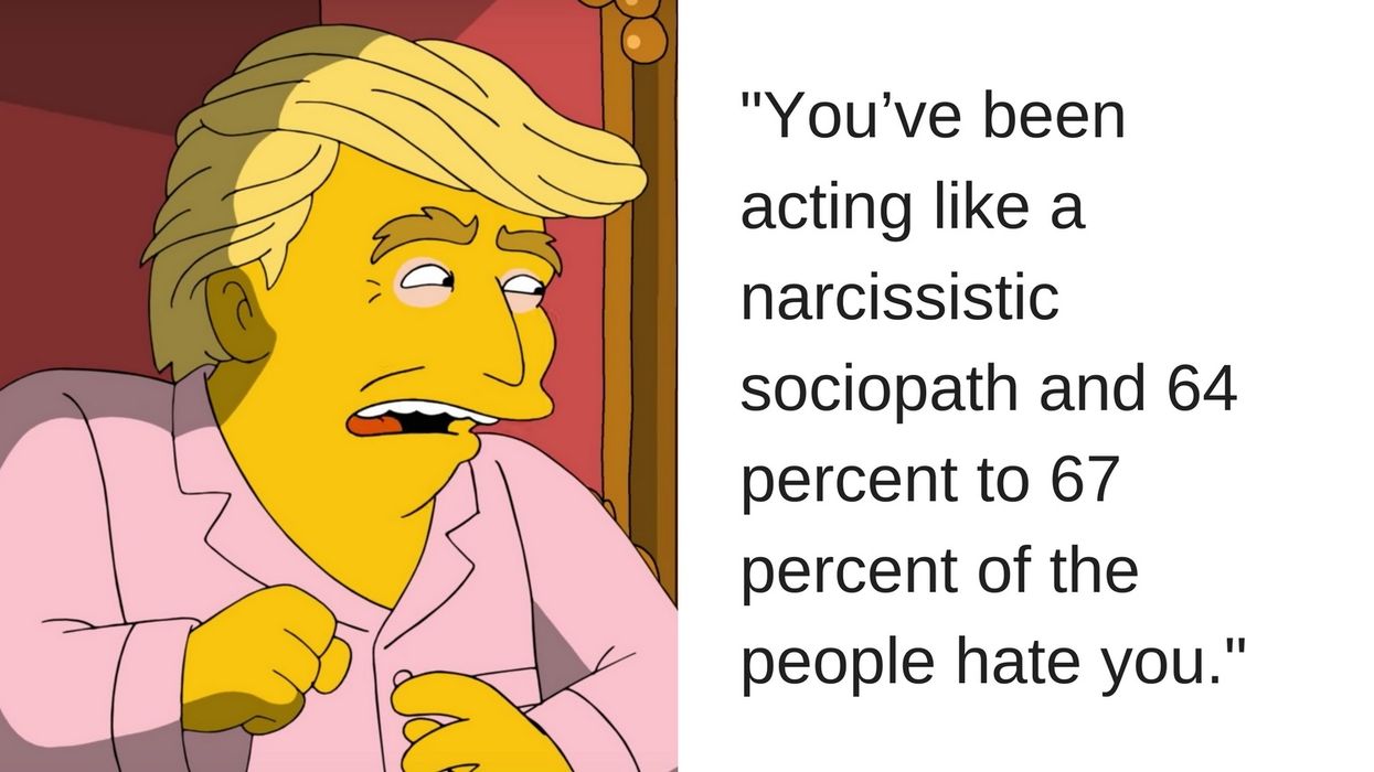 'The Simpsons' Just Slammed President Trump Yet Again in Their Latest Cartoon