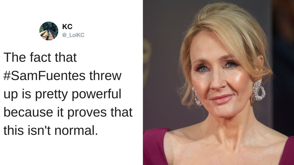 JK Rowling's Response to the Parkland Survivor Who Threw Up on Live TV Is on Point