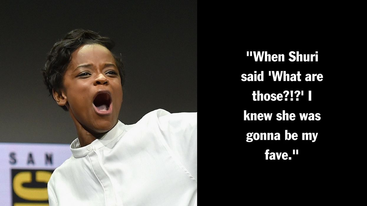 Letitia Wright's 'What Are Those?' Line From 'Black Panther' Is Making Her Self-Conscious About Shoes