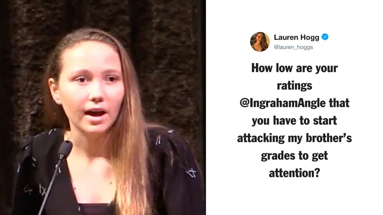 Parkland Survivor Lauren Hogg Confronts Fox Host Laura Ingraham & Melania Trump on Cyberbullying